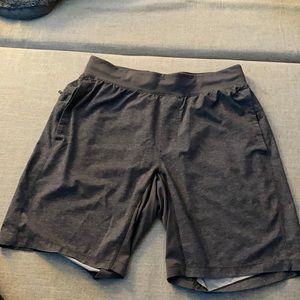 Lululemon shorts (size L) Grey
